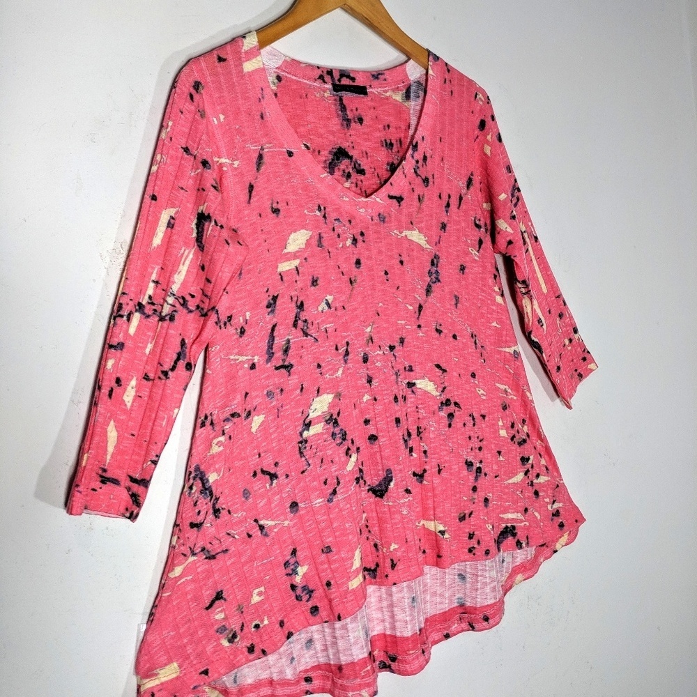 Nally & Millie Sharkbite Tunic Top - Picture 6 of 7